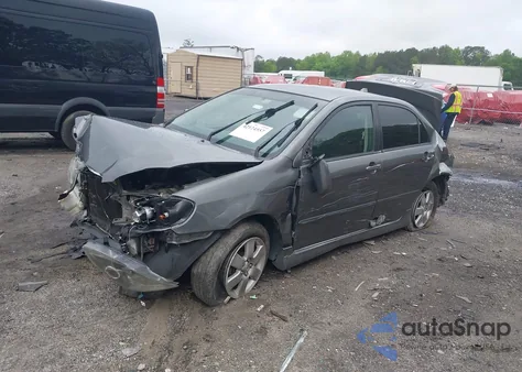 2007 Toyota Corolla S from USA, damaged, VIN 2T1BR32E27C848647